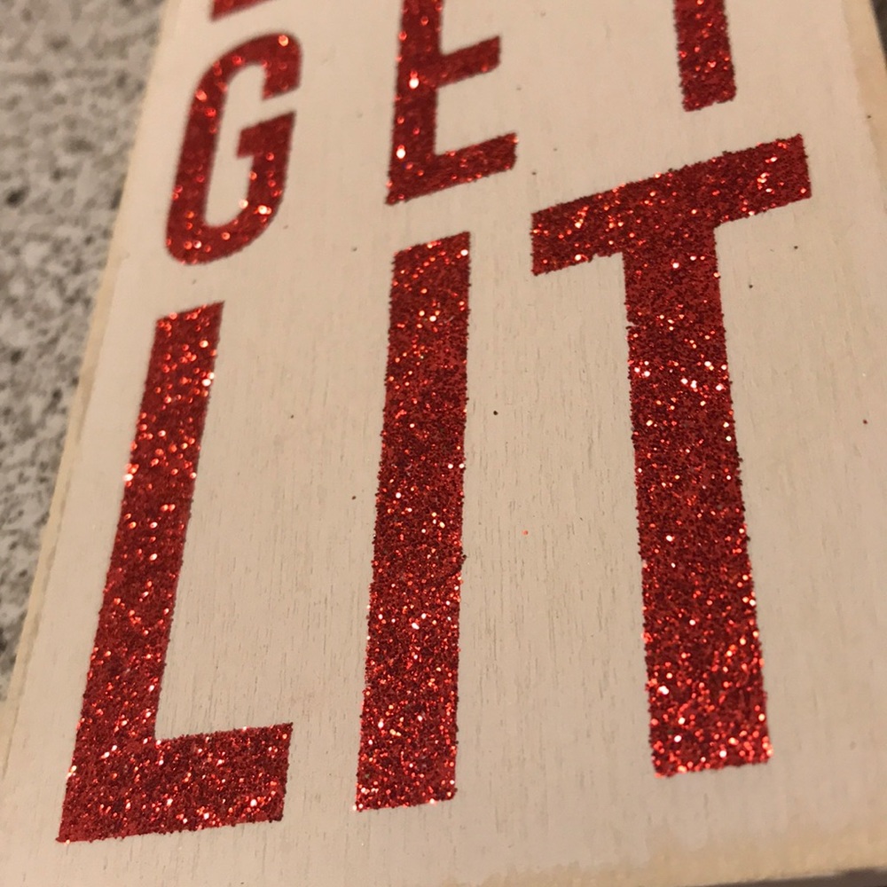NEW wine glitter ornaments/gift tags - Picture 3 of 4